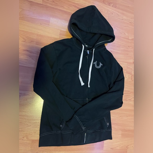 True religion hoodie black - Picture 1 of 3